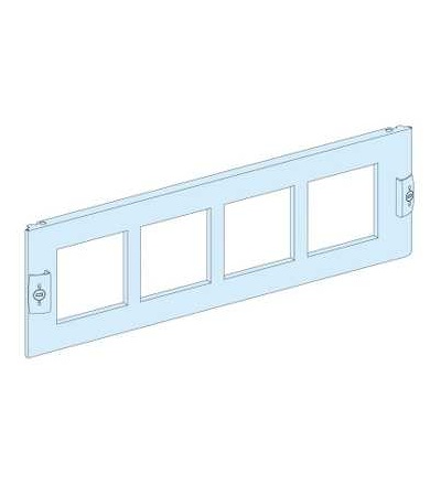 03911 Prisma Plus, G & P System, čelní panel pro čtyři přístroje 96x96mm, Schneider Electric