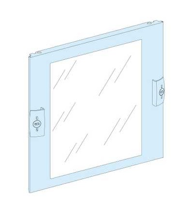 03354 Prisma Plus, G & P System, průhledný čelní panel 9 výškových dílců Š=250mm, Schneider Electric