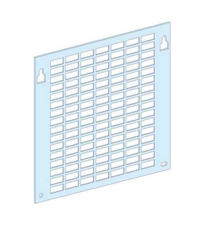 03170 Prisma Plus, G System, plochá perforovaná montážní panel, 4 výškové dílce, Schneider Electric