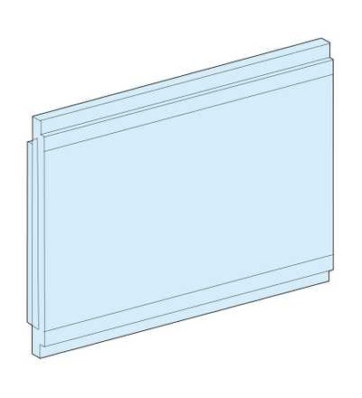 08861 Prisma Plus, G System, plný montážní panel, 210x150mm, Schneider Electric