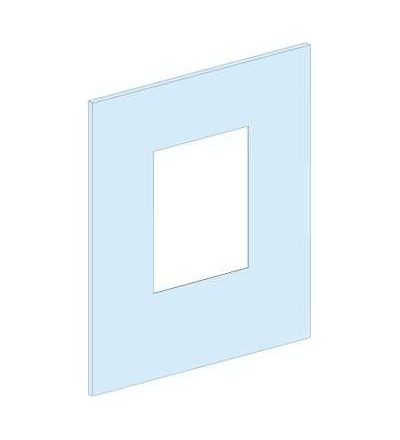 03327 Prisma Plus-G System-montážní panel pro ISFT 160 (vert. montáž do Š=300mm)-G, Schneider Electric