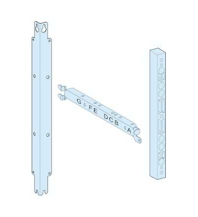 03546 Prisma Plus, P System, montážní panel pro vertik. ISFL 160, 250, Schneider Electric