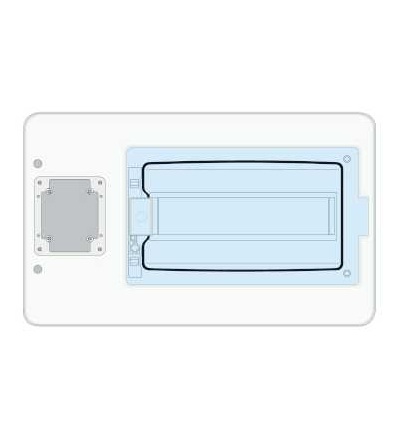 10350 Modulární Kaedra s rozhraním, 1x18modules, Schneider Electric