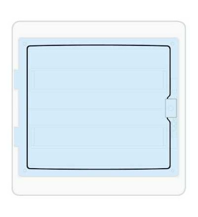 10343 Kaedra, pro modulární přístroje, 2x18modulů, 448x460mm, Schneider Electric