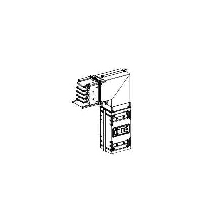 KSA1000DLE40 Canalis-koleno 1000A, Schneider Electric
