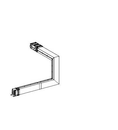 KSA250DMCL4CF Canalis-3D koleno 250A na míru, Schneider Electric