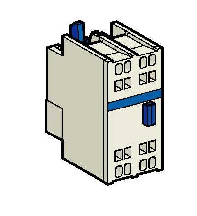 LADN203 TeSys D, blok pomocných kontaktů, 2Z, pružné svorky, Schneider Electric