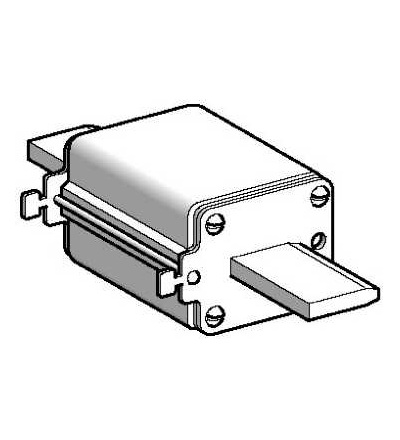 DF2LN1251 Fuse cartridge DIN 4 with blades, gG 1250A, without indication, Schneider Electric