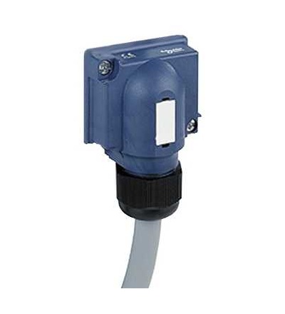 ABE9XCA1805 Pre-wired connector, cable 5m, for passive splitter box, with 8 channels, Schneider Electric