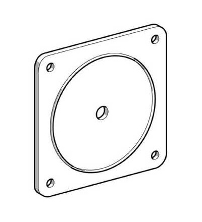 KZ66 IP 65 těsnění pr? 60x60mm čelní panel a čelní montáž vačkový spínač, sada 5, Schneider Electric