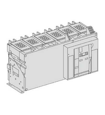 48120 Odpínač Masterpact NW63HA, 6300A, 690 V, 3p, pevný, Schneider Electric