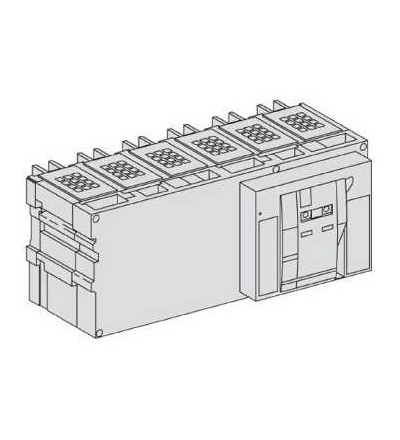 48350 Odpínač Masterpact NW63HA, 6300A, 690 V, 3p, výsuvný, Schneider Electric