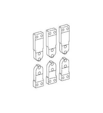 33727 Přední připojení horní montáž, 3p, pro NS 630b..1600 šasi, Schneider Electric