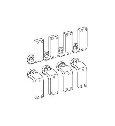47331 Přední připojení spodní montáž, pro NT 06..16, 4p, Schneider Electric