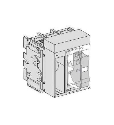 33401 Jistič Compact NS1250H, 1250A, 3p, výsuvný, bez jednotky spouští, Schneider Electric