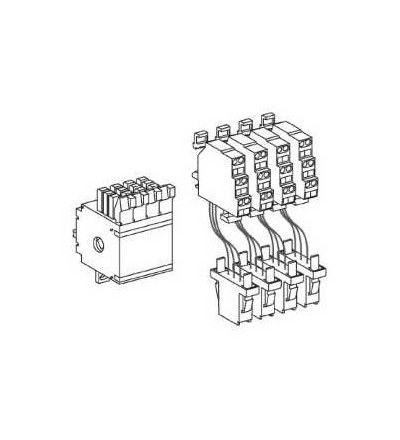 48468 Pomocný kontakt, 4 OC, Schneider Electric