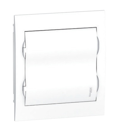 EZ9E212P2F Easy9, flush enclosure 24modules, plain door, with E/N term.blocks, Schneider Electric