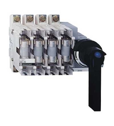 GS1LLBR4 Tělo pojistkového odpínače GS1 4p, BS, 160A, Schneider Electric