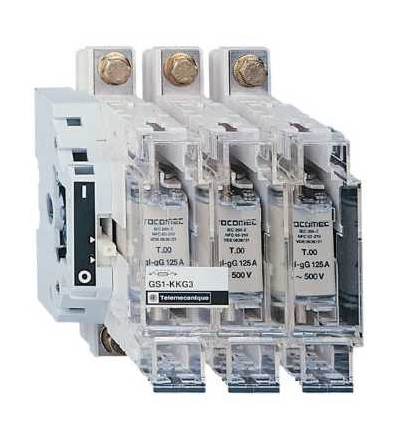 GS1LG3 Tělo pojistkového odpínače GS1, TeSys GS, 3p, DIN, 160A, Schneider Electric