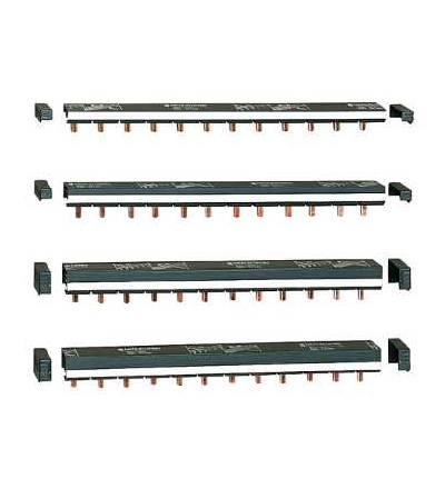14882 Hřebenová lišta, 2p, 80A, L = 12x18mm, Schneider Electric