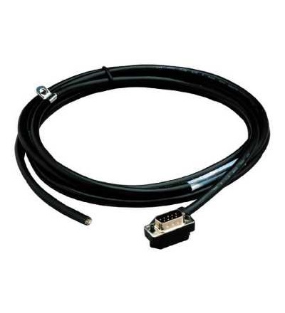 990NAD21110 Kabel DROP s konektorem a volným koncem pro TAP, 2,4m, Schneider Electric
