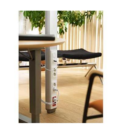 ISM20520 OptiLine 70-obslužný sloup-jednostranný-natural-2385mm, Schneider Electric