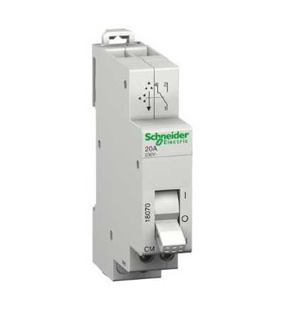 18070 2-polohový přepínač CM, modulární, 1přep, 20A, 250 V, Schneider Electric