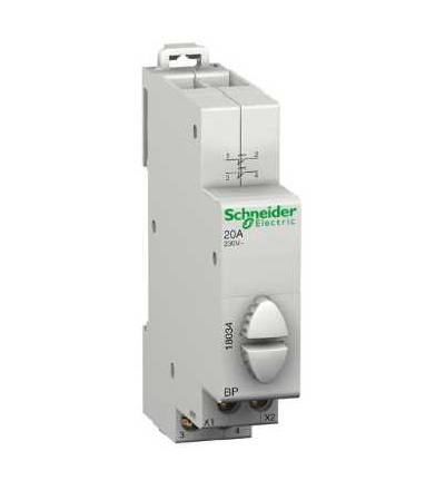 18035 Modulární dvoutlačítko BP, šedá, 1Z/1Z, Schneider Electric