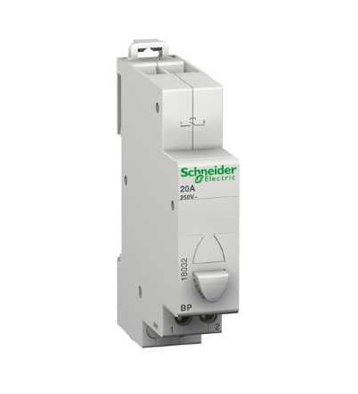 18030 Modulární tlačítko BP, šedá, 1V, Schneider Electric