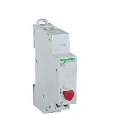 18031 Modulární tlačítko BP, červená, 1V, Schneider Electric