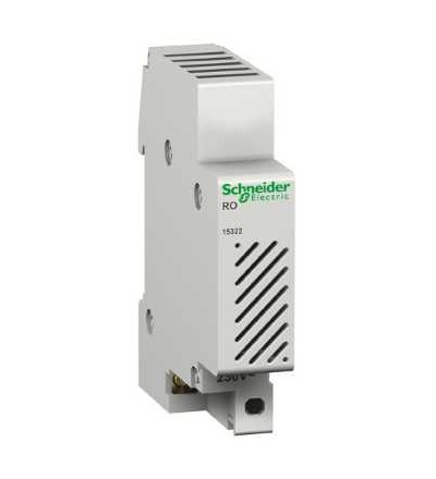15322 Modulární bzučák, 230 V 50/60Hz, 70 dB, Schneider Electric