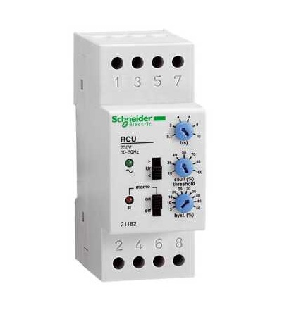 21182 Napěťový řídící relé RCU, 8A, 230 V 50/60Hz, 1 přep., Schneider Electric