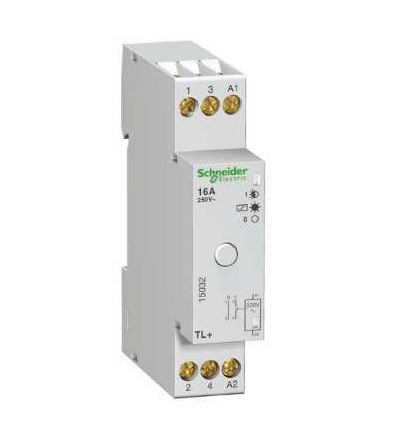 15032 Impulzní relé TL+, 1p+N, 1Z, 16A, cívka 230 V 50Hz, Schneider Electric