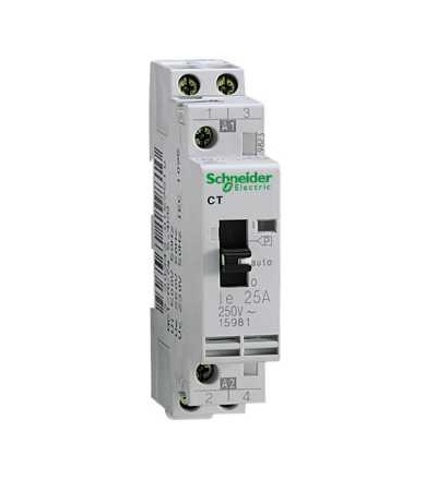 15981 Stykač CT s manuálním ovládáním, 2p, 2Z, 25A, 230..240 V AC, Schneider Electric