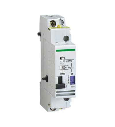 15505 Nástavba ETL, 1p, 1Z, 32A, cívka 230..240 V 50/60Hz, Schneider Electric