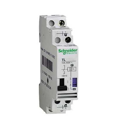 15511 Impulzní relé TL, 1p+N, 1Z, 16A, cívka 130 V 50/60 Hz, Schneider Electric