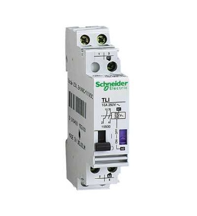 15500 Impulzní relé TLI, 1p+N, 1přep, 16A, cívka 230..240 V 50/60Hz, Schneider Electric