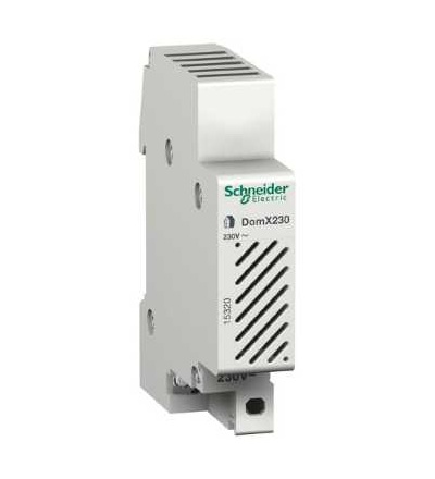 15320 Modulární zvonek, 230 V 50/60Hz, 80 dB, Schneider Electric