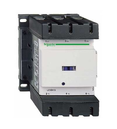 LC1D150G7 TeSys D stykač, 3p(3Z), AC-3, ? 440 V 150A, 120 V AC cívka, Schneider Electric