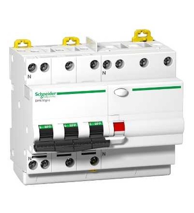 A9N21774 Clario, jistič s proud. chráničem, iDPN Vigi, 3p+N, 40A, 300mA, Schneider Electric