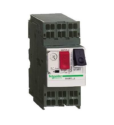 GV2RT053 TeSys GV2, motorový jistič s nadproud.-zkrat. ochr., 0,63…1A, pružné svorky, Schneider Electric