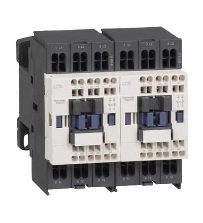 LC2D0935M7 TeSys D reverzační stykač, 3p(3Z), AC-3, ? 440 V 9A, 220 V AC cívka, Schneider Electric