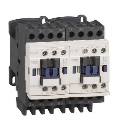 LC2DT40M7V TeSys D reverzační stykač, 4p(4Z), AC-1, ? 440 V 40A, 220 V AC cívka, Schneider Electric