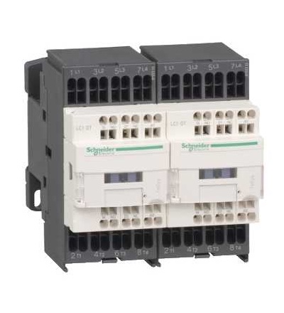 LC2DT203F7 TeSys D reverzační stykač, 4p(4Z), AC-1, ? 440 V 20A, 110 V AC cívka, Schneider Electric