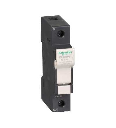 DF101PV TeSys pojistkový odpojovač fotovolt.- 1p, 25A, pojistka vel. 10x38mm, Schneider Electric