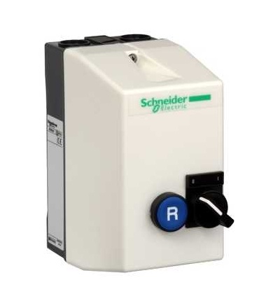 DE1DS1A13 TeSys LE, skříňka pro spouštěč, s přepínačem a tlačítkem, Schneider Electric