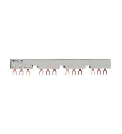 21146 Hřebenová lišta 63A pro 4xP25M, Schneider Electric