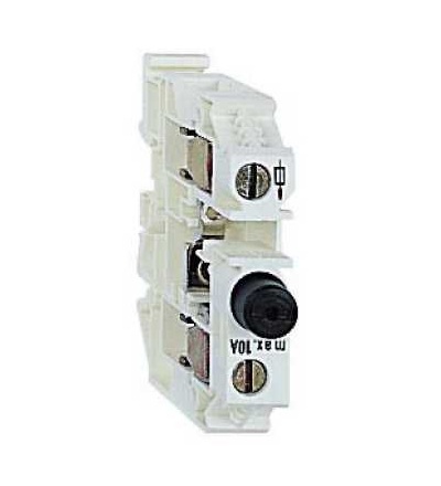 AB1FU10135U Svorkovnice, pojistka s pevným nosičem 5x20, 10mm2 šroubová, šedá, Schneider Electric