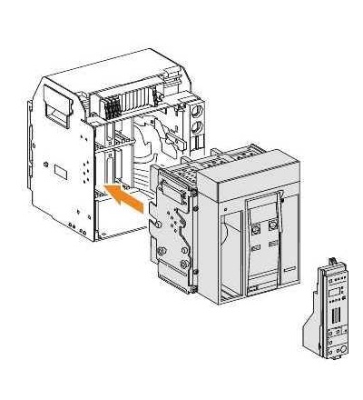47218 Jistič Masterpact NT08H2, 800A, 4p, výsuvný, bez jednotky spouští, Schneider Electric