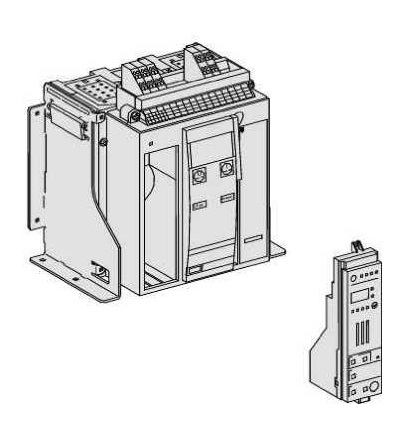 47141 Jistič Masterpact NT12H2, 1250A, 3p, pevný, bez jednotky spouští, Schneider Electric